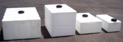 Rectangular Polyethyelene Tanks, Rectangular Polypropylene Tanks and Rectangular Kynar (PVDF) Tanks